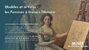 Animation JEP 2023 Musée du Château de Laàs. Artistes et Modèles, les femmes à travers l'Histoire.